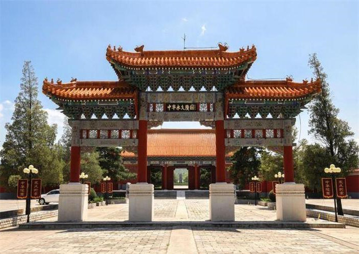 中华永久陵园环境